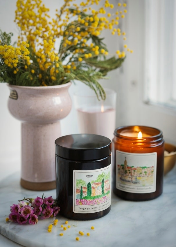 Les Choses Simple Les Choses Simples, Scented Candle, medium, lavender fields