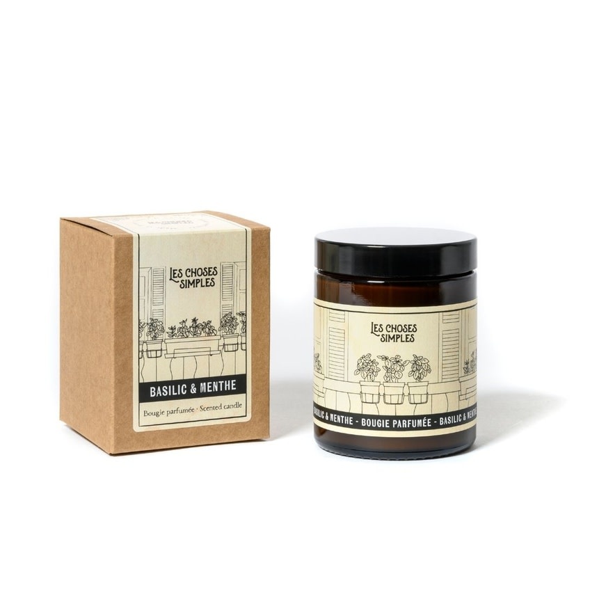 Les Choses Simple Les Choses Simples, Scented Candle, medium, basil mint