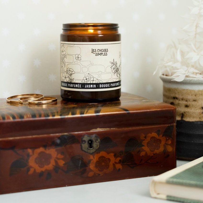 Les Choses Simple Les Choses Simples, Scented Candle, medium, jasmin