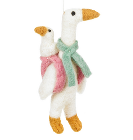 Felt So Good Felt So Good, Filzhänger, gans mit kind