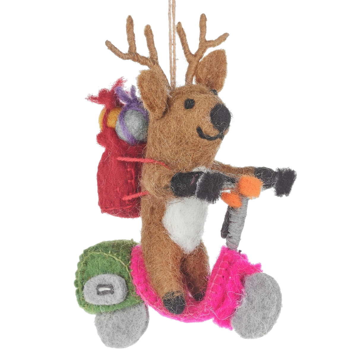 Felt So Good Felt So Good, Filzhänger, rentier auf roller