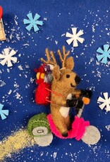 Felt So Good Felt So Good, Filzhänger, rentier auf roller