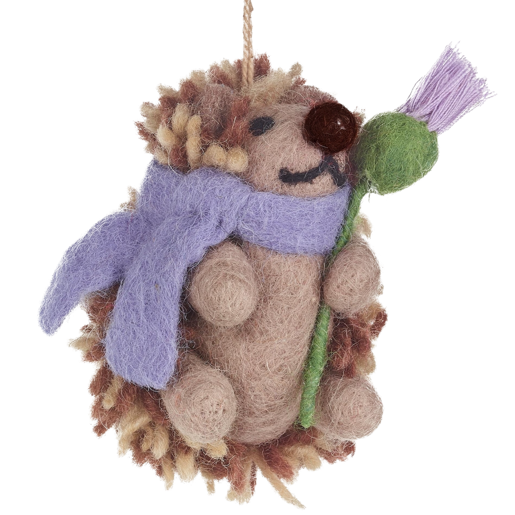 Felt So Good Felt So Good, Filzhänger, igel mit blume