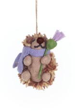 Felt So Good Felt So Good, Filzhänger, igel mit blume