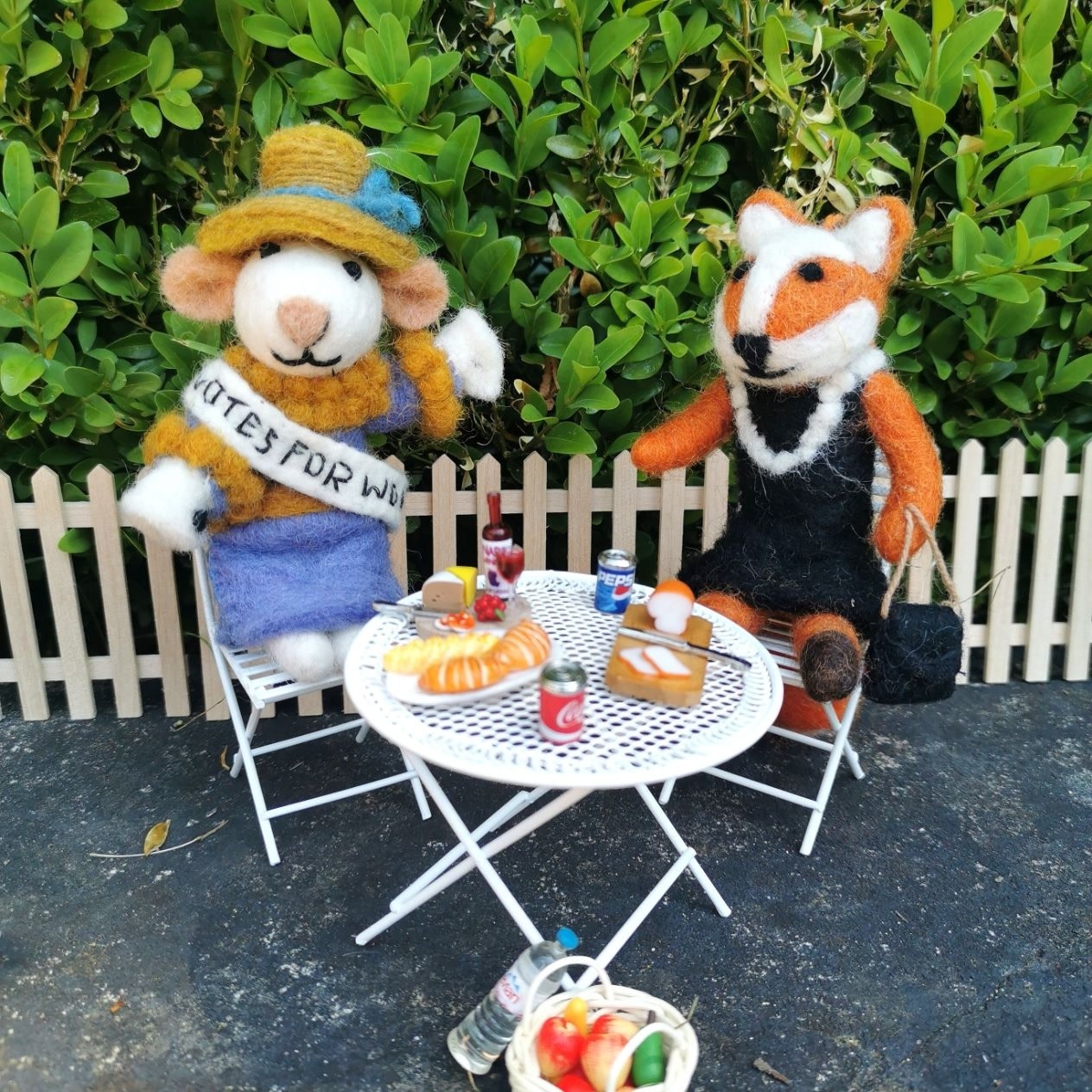 Felt So Good Felt So Good, Filzhänger, feministische maus