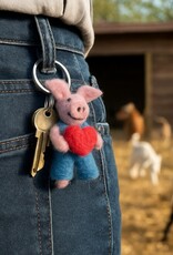 Felt So Good Felt So Good, Schlüsselanhänger, ferkel mit herz