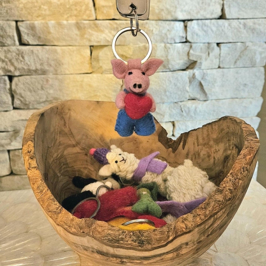 Felt So Good Felt So Good, Schlüsselanhänger, ferkel mit herz