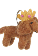 Felt So Good Felt So Good, Schlüsselanhänger, dackel mit krone