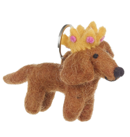 Felt So Good Felt So Good, Schlüsselanhänger, dackel mit krone