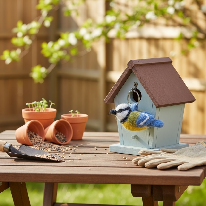 Felt So Good Felt So Good, Schlüsselanhänger, blaumeise