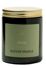 Eleven People Eleven People,  X-Mas Medium Candle (40h), apple/oakmoss/cedarwood