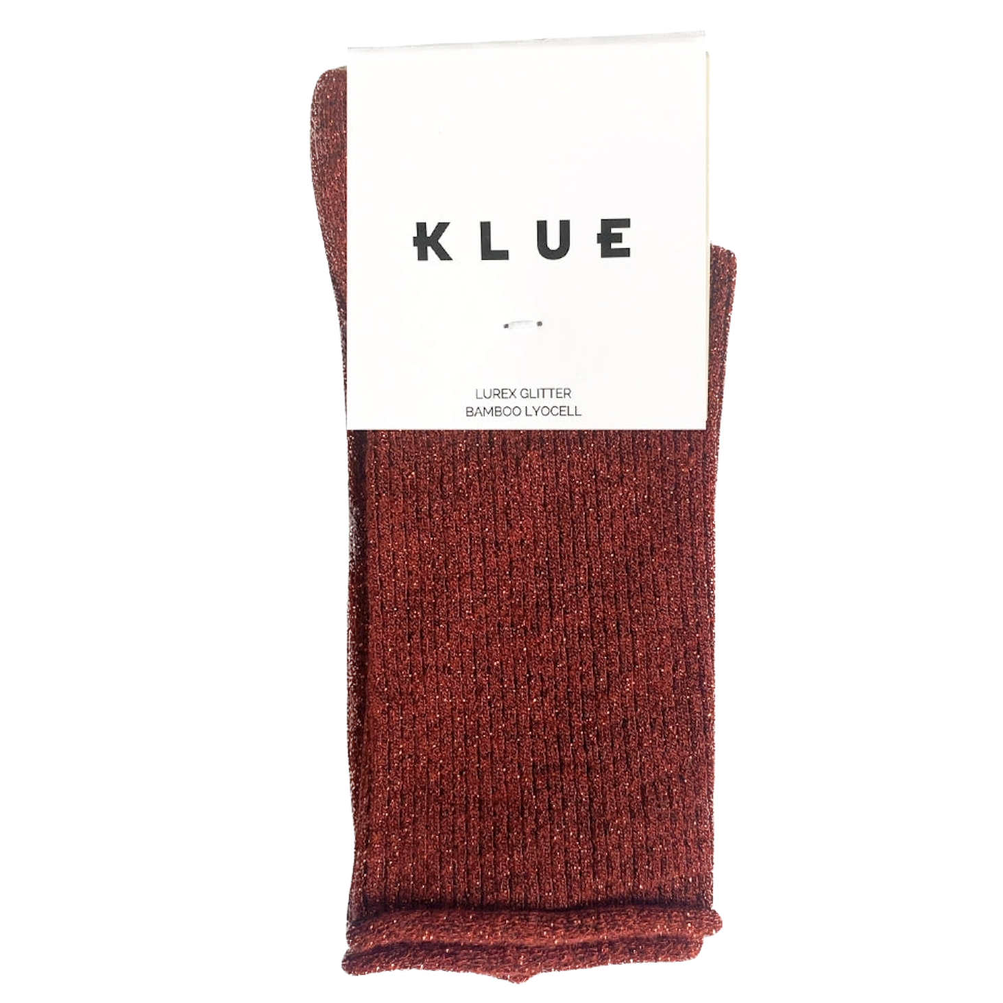 KLUE KLUE, Glitter Lurex Socks, red, 36-40