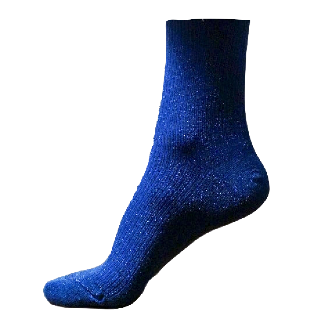 KLUE KLUE, Glitter Lurex Socks, electric blue, 36-40