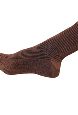 KLUE KLUE, Glitter Lurex Socks, camel brown, 36-40