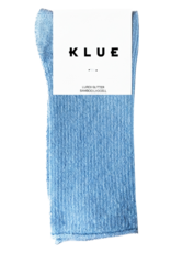 KLUE KLUE, Glitter Lurex Socks, light blue, 36-40