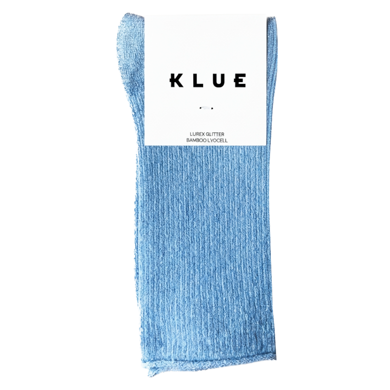 KLUE KLUE, Glitter Lurex Socks, light blue, 36-40