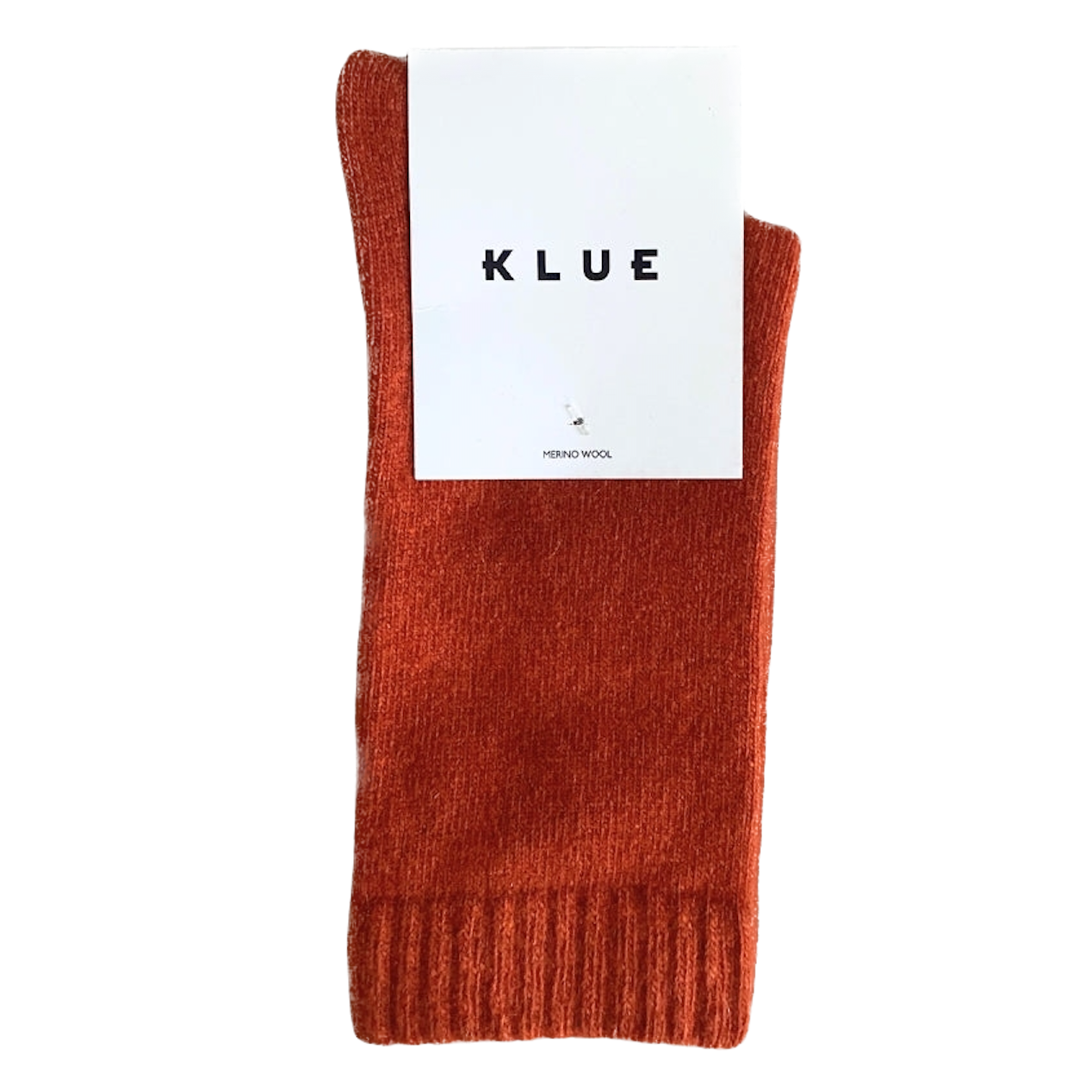 KLUE KLUE, Merino Wool Socks, brick, 36-40