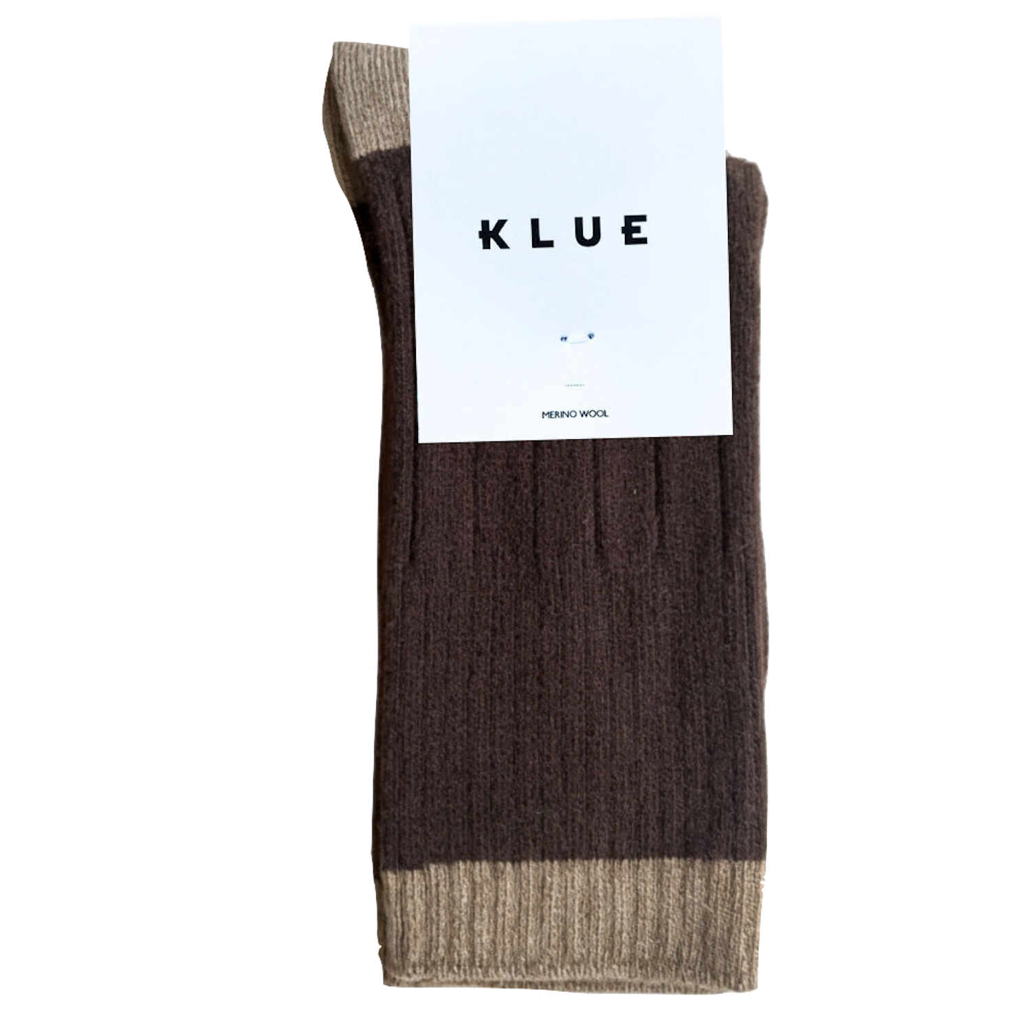 KLUE KLUE, Merino Wool Socks, brown/caramel, 36-40