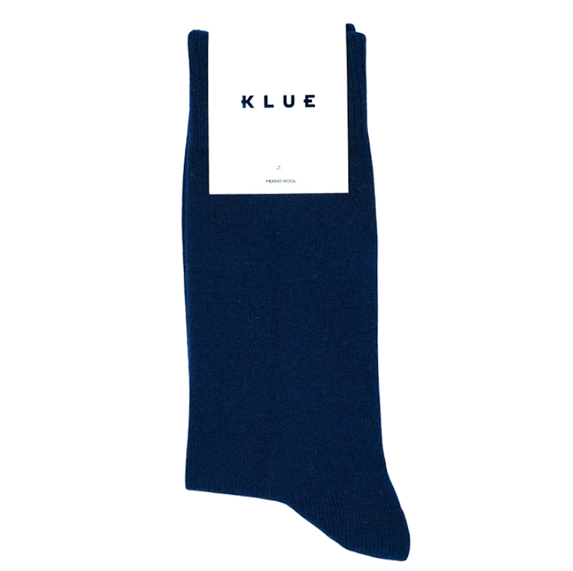 KLUE KLUE, Merino Wool Socks, navy, 41-46