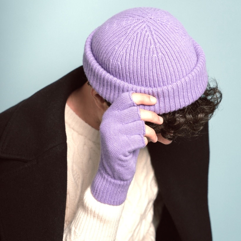 KLUE KLUE, Wool Beanie, lilac