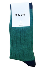 KLUE KLUE, Merino Wool Socks, green/black, 41-46