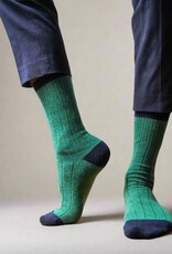 KLUE KLUE, Merino Wool Socks, green/black, 41-46