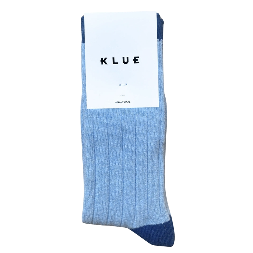 KLUE KLUE, Merino Wool Socks, grey/blue, 36-40