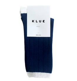 KLUE KLUE, Merino Wool Socks, navy/white, 36-40