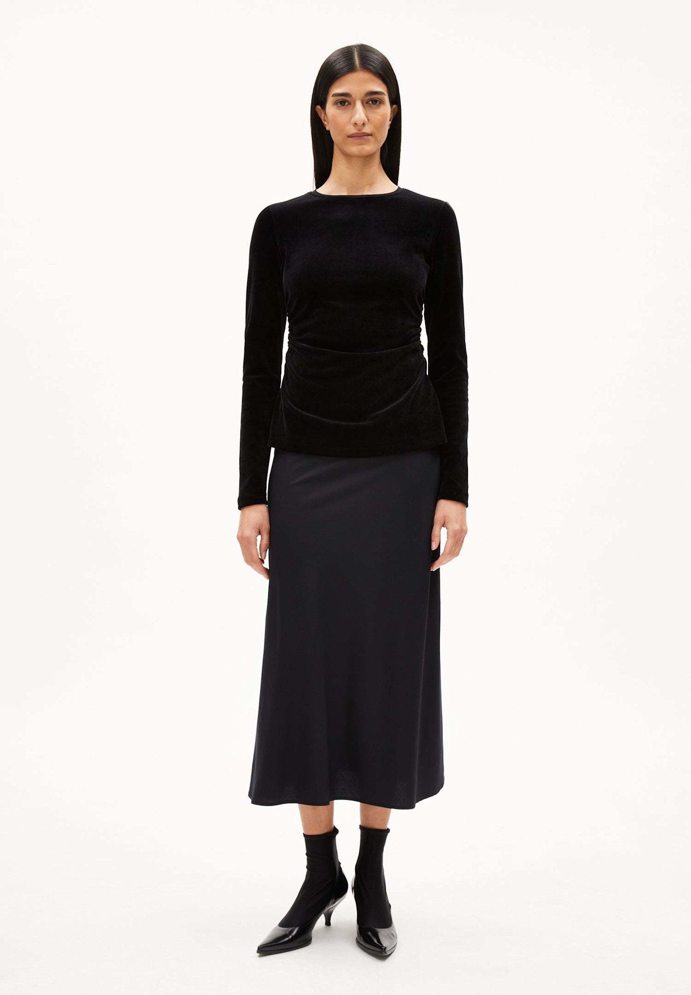 Armedangels Armedangels, Adaaja Lora Velvet, black, S