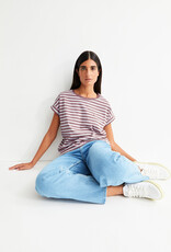 Armedangels Armedangels, Idaara Stripes, ice grape-dark berry, XS