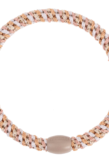 BonDep BonDep, Haargummi Slim, mix pink nude glitter