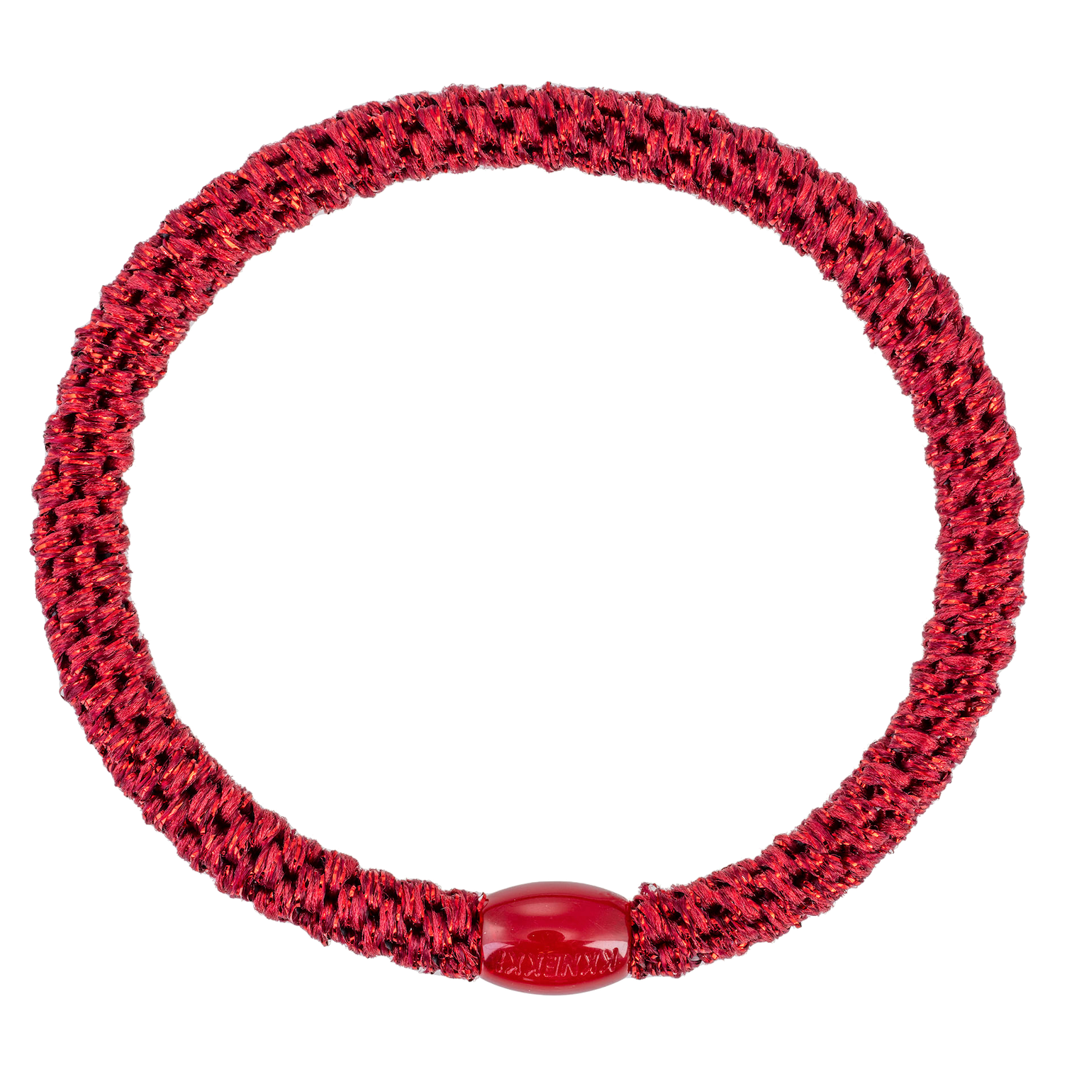 BonDep BonDep, Haargummi Slim, light bordeaux glitter