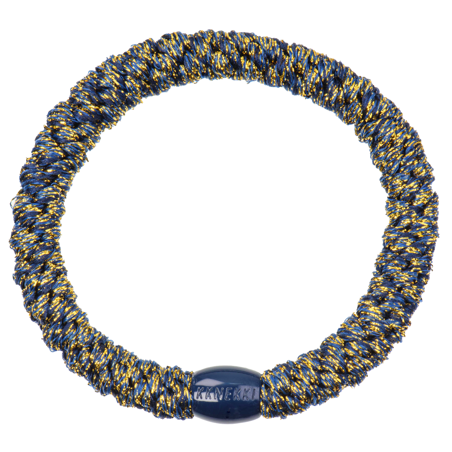 BonDep BonDep, Haargummi, indigo gold glitter