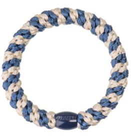 BonDep BonDep, Haargummi, indigo ivory stripe