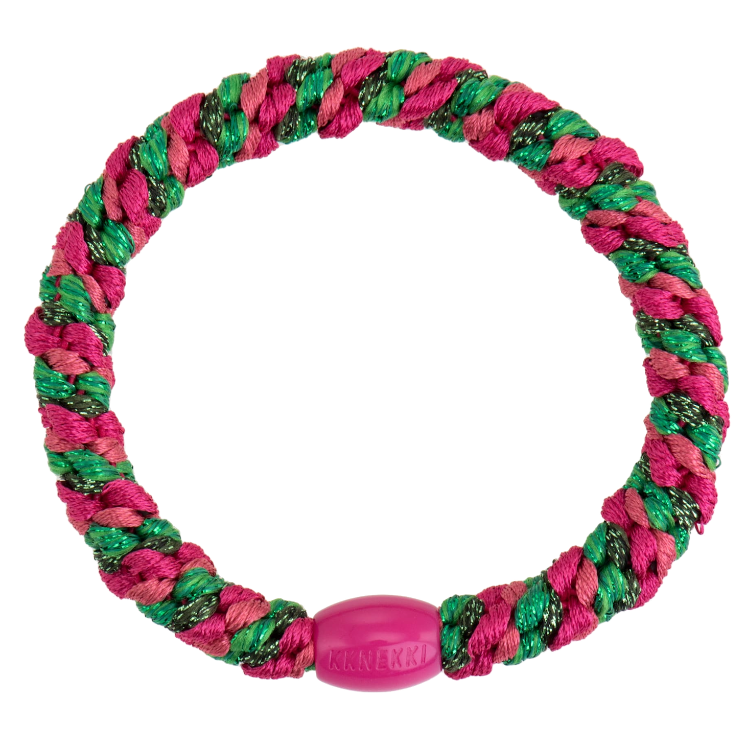 BonDep BonDep, Haargummi, mix strong pink green