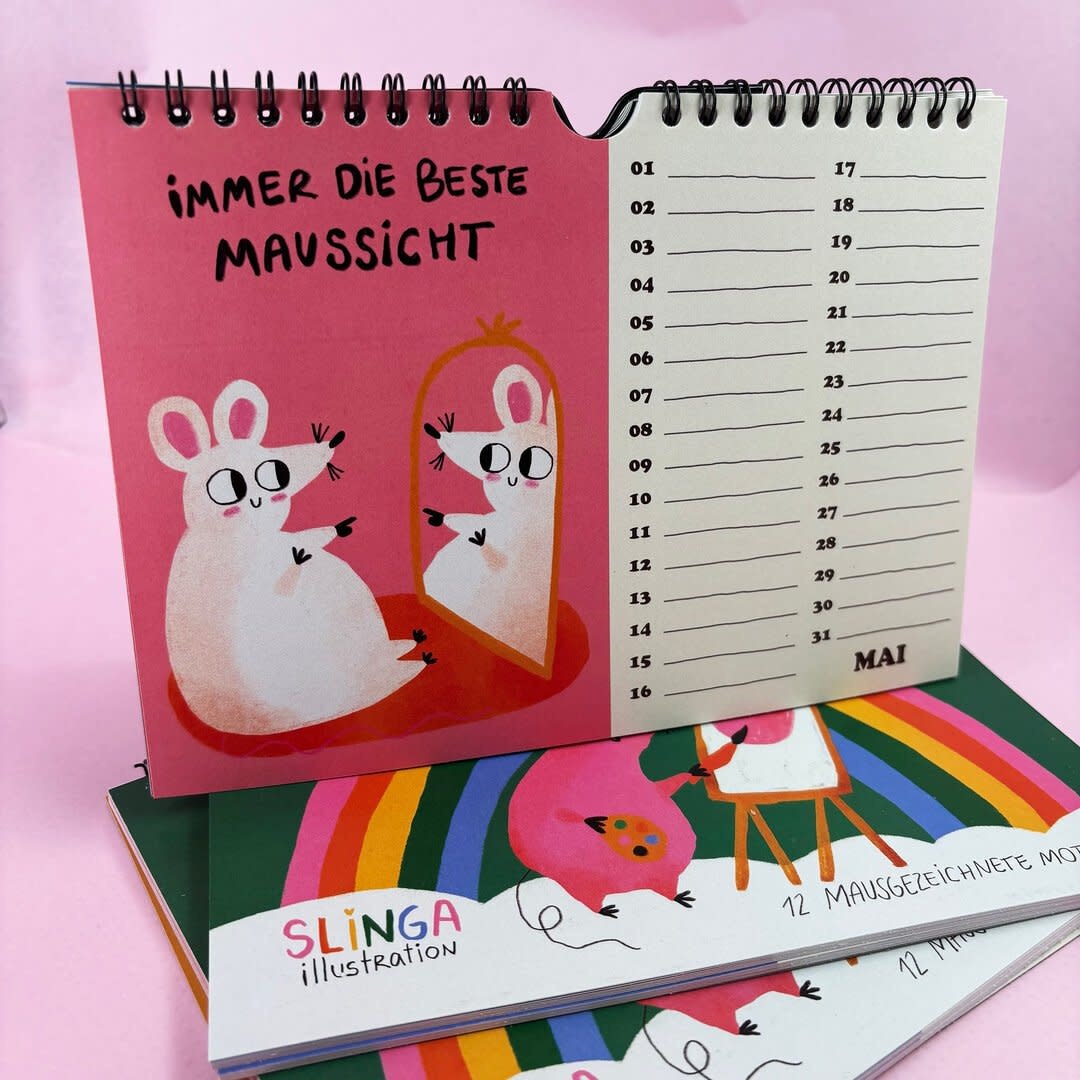 Slinga Slinga, Kalender, der mausigste Geburtstagskalender