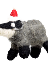 Black Yak Black Yak, Filzhänger, dachs mit weihnachtsmütze