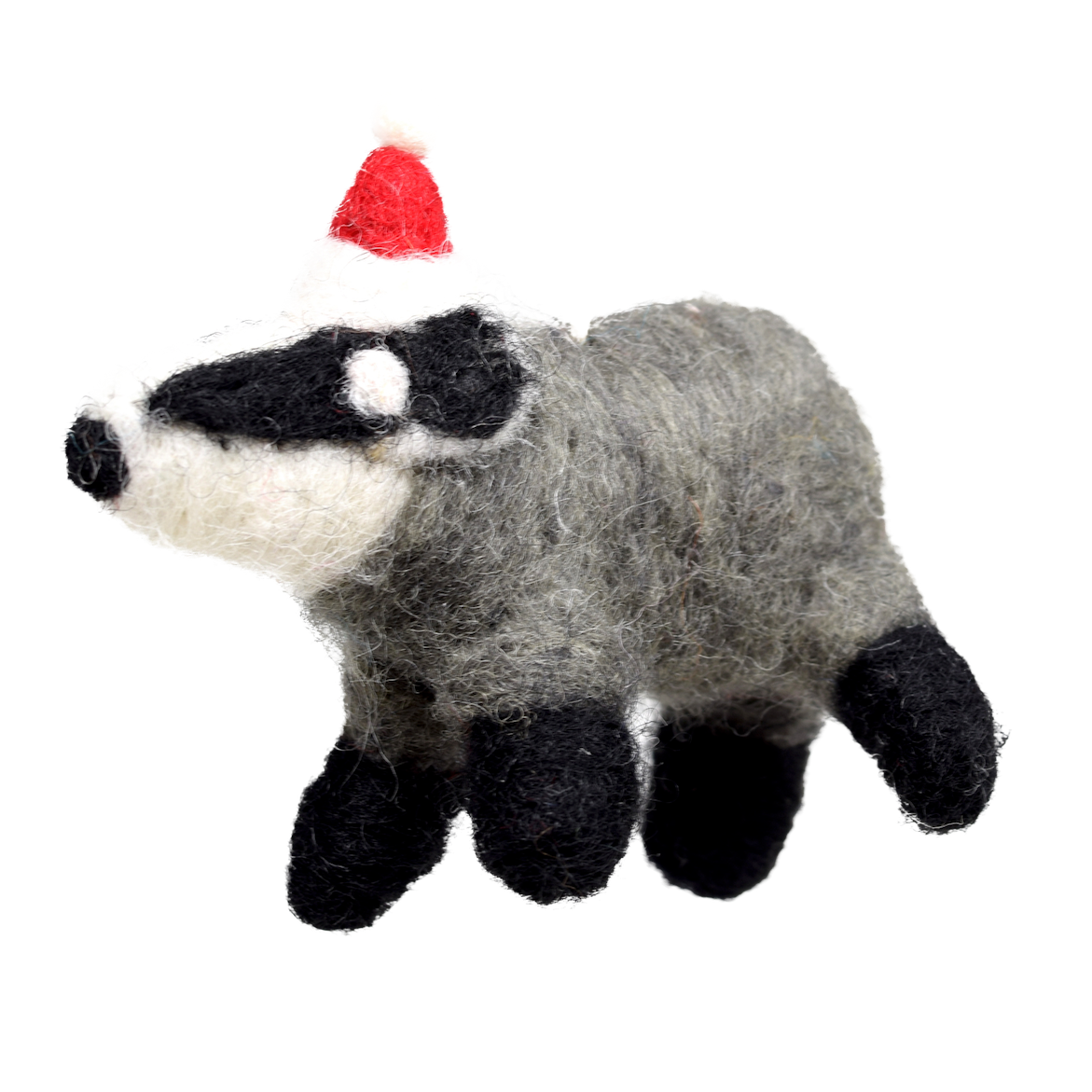 Black Yak Black Yak, Filzhänger, dachs mit weihnachtsmütze