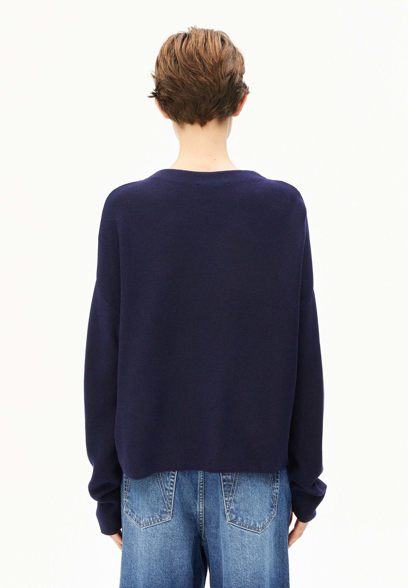 Armedangels Armedangels, Merinaa, tinted navy, S