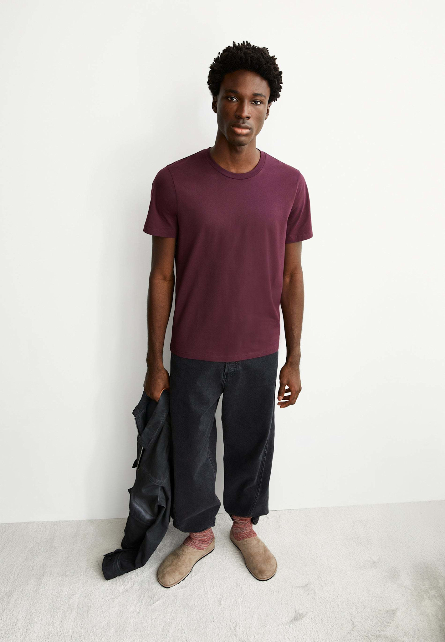 Armedangels Armedangels, Jaames, dark cranberry, S