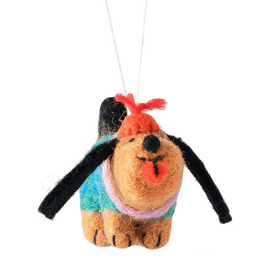 Wrap Wrap, Filzhänger, wiener hund