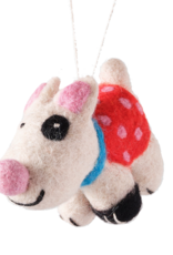 Wrap Wrap, Filzhänger, hund luna