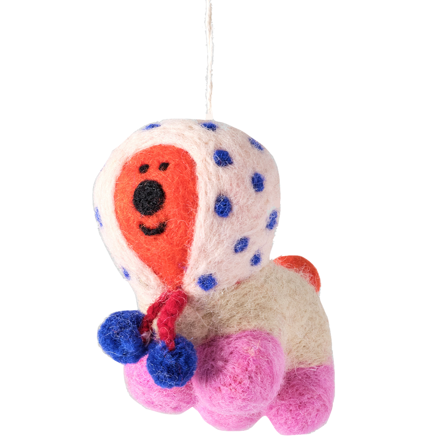 Wrap Wrap, Filzhänger, hund mit kapuze