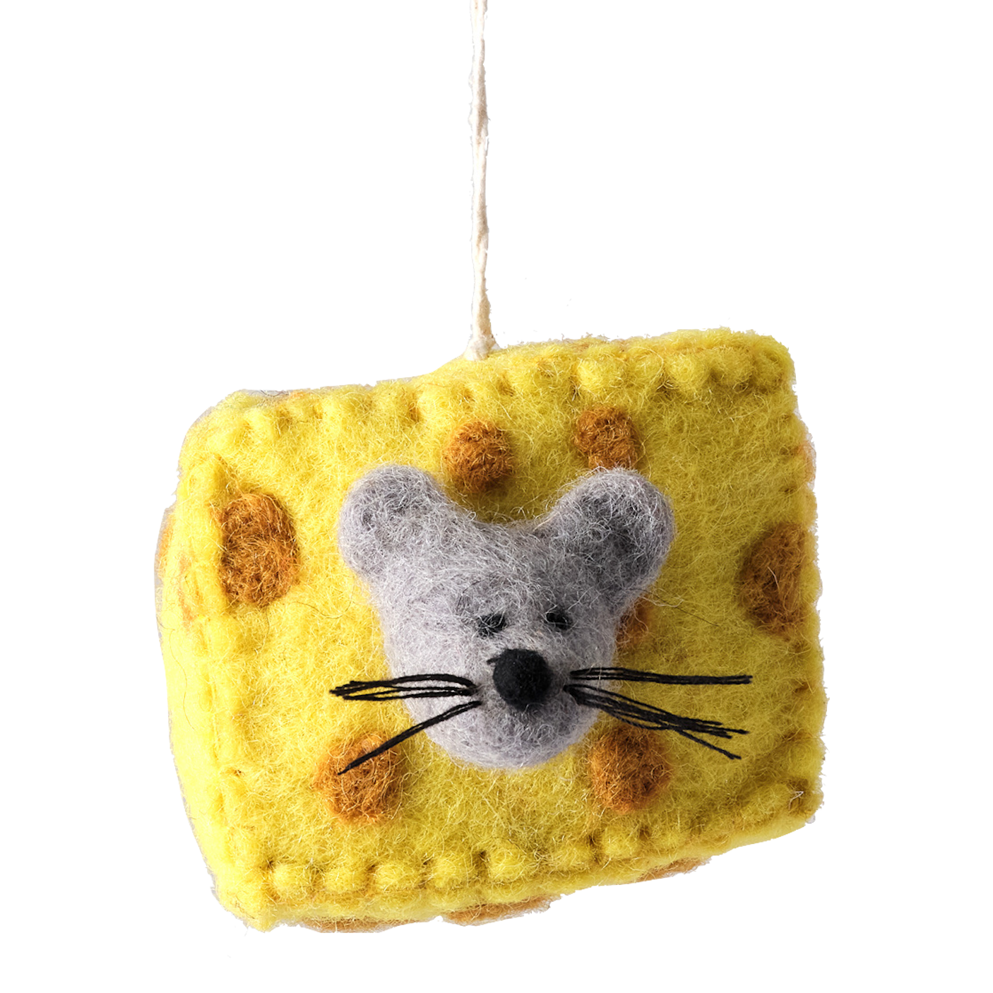 Wrap Wrap, Filzhänger, maus in käse