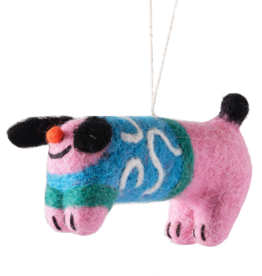 Wrap Wrap, Filzhänger, wurst hund