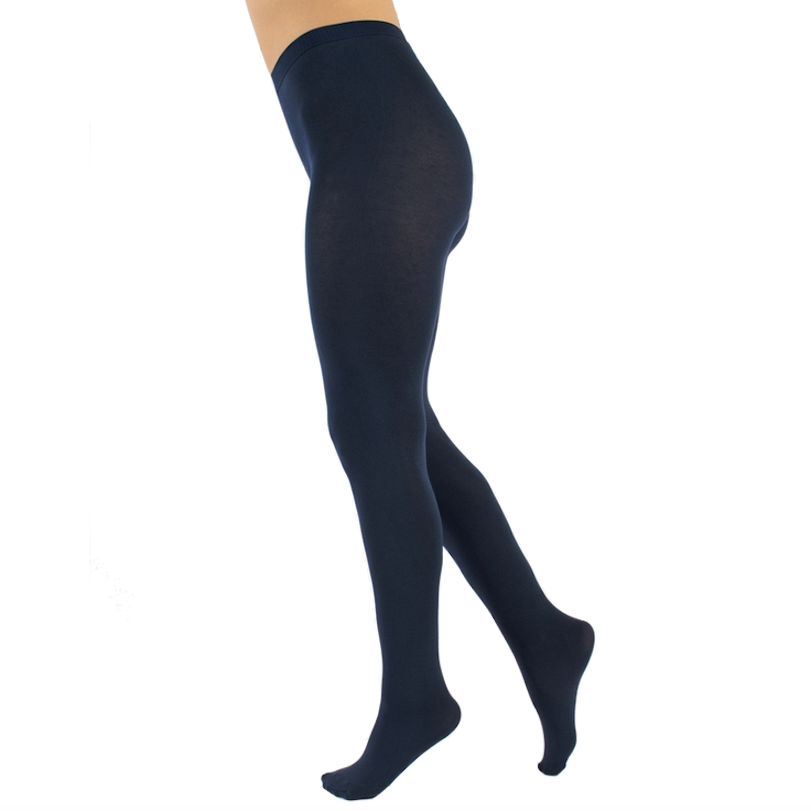 Cette, Kaschmirstrumpfhose 150 DEN, marine, L