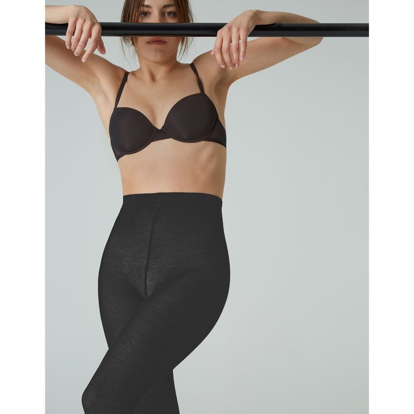 Cette, Kaschmirstrumpfhose 150 DEN, schwarz, M