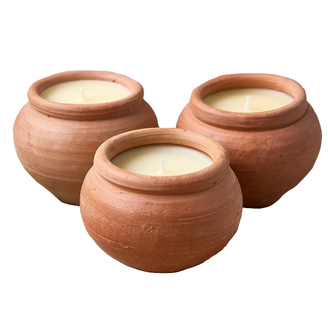 Dalit Goods Co Dalit Goods, Bienenwachskerze, karan lavender, 3 stk.