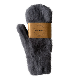 Billy Bamboo, Angora Fäustlinge, dunkelgrau