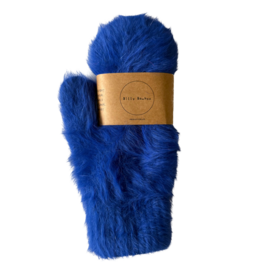 Billy Bamboo, Angora Fäustlinge, königsblau